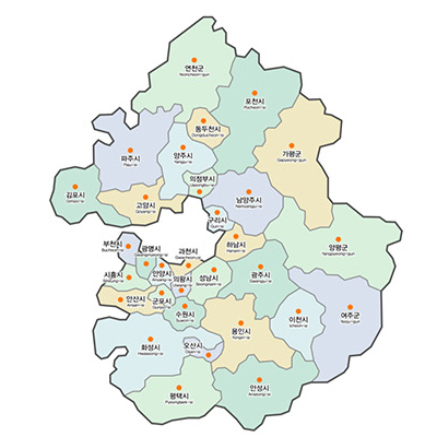 경기, 인천 전 지역